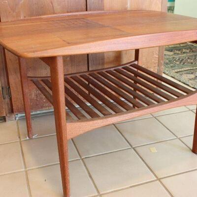 Vintage mid-century John Stuart teak table