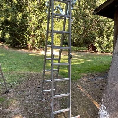 Folding Ext. Ladder