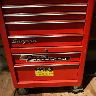 Snap on Tool Box with Tools