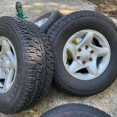 Toyota Tacoma Studded Tires and Rims