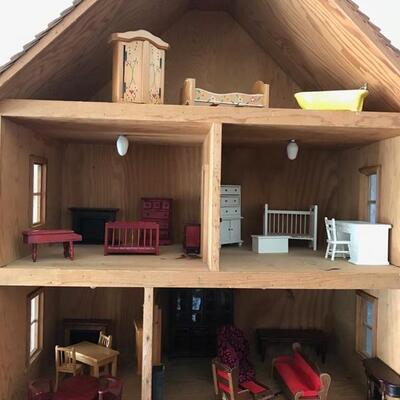 doll house with all furnishing $150