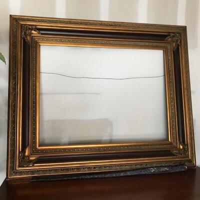 frame included with Weller painting