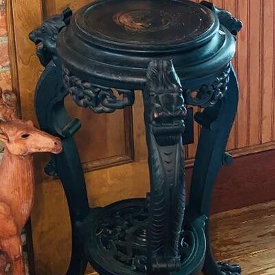 LARGE ANTIQUE PLANT STAND