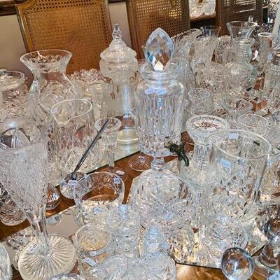 WATERFORD CRYSTAL, SOME FROM THE LATE 1800 ERA