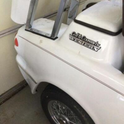 2000 golf cart needs new batteries. Taking offers.