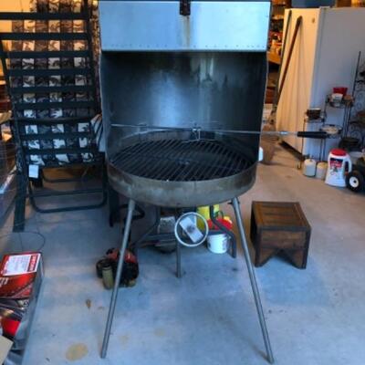 Hand crafted rotisserie grill
$65