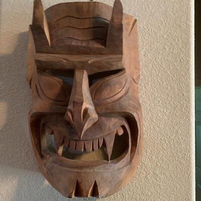 Carved mask 