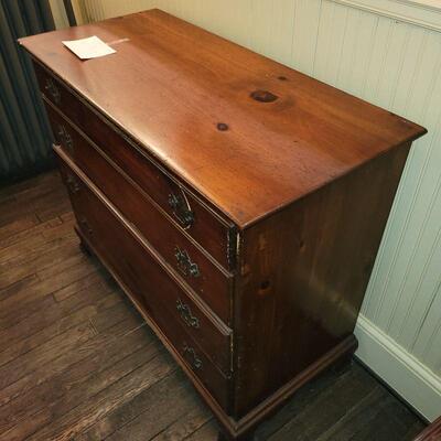 REPRODUCTION PINE CHEST OF DRAWERS VINTAGE AMERICAN