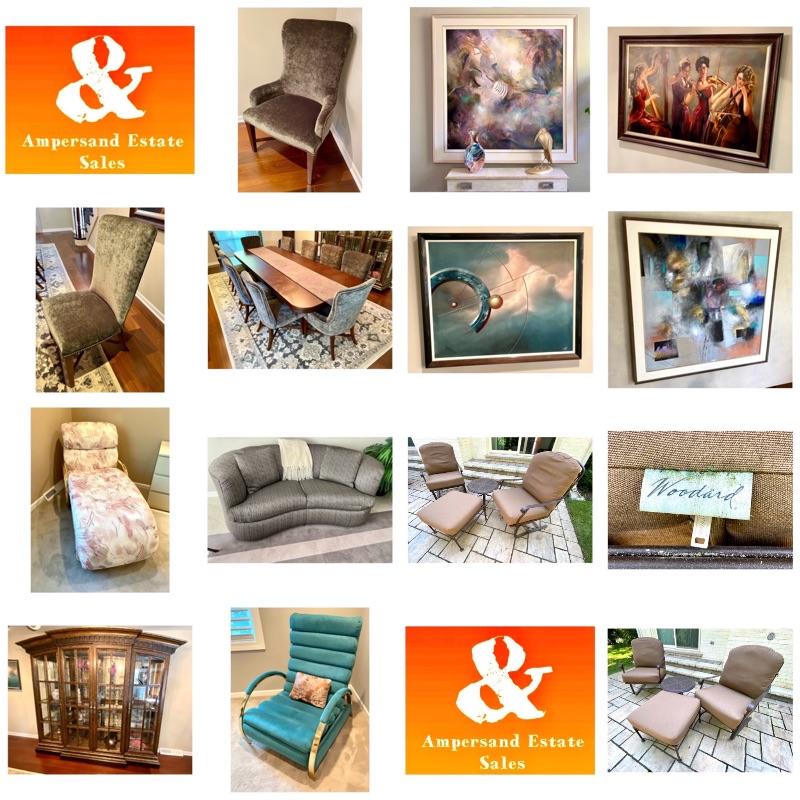 Ampersand High End Estate Sale Glenview, IL Oct. 1 & 2, 2021