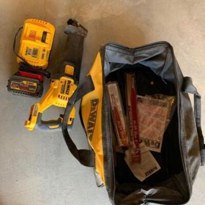3046	

Cordless Dewalt Saws All , Battery, Charger, And Carrying Case
Cordless Dewalt Saws All , Battery, Charger, And Carrying Case
