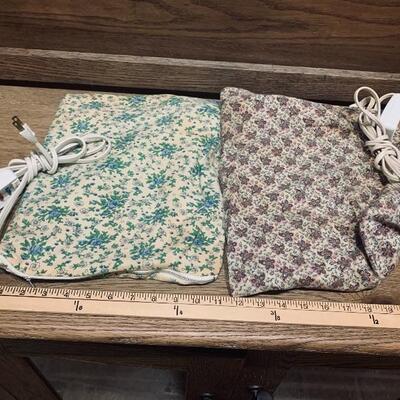 (2) Electric Heating Pads