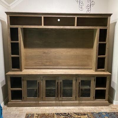 Aspen Furniture Manchester TV Console & Hutch