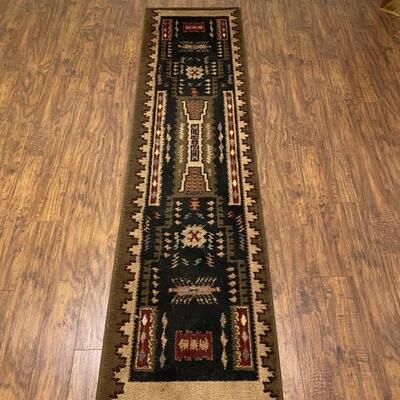 Area Rug Runner Southwestern Design 