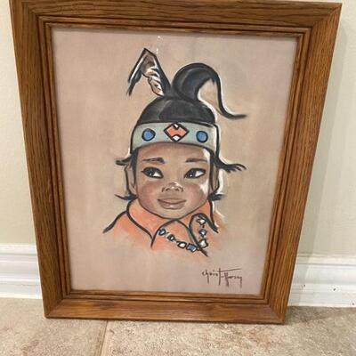 Southwestern Art â€œOodieâ€ Papoose Series by Christofferson