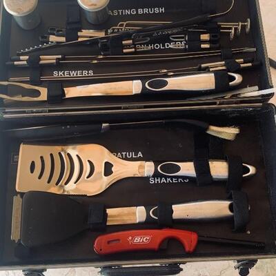 Grill Tool Set in Case