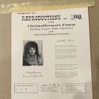 Southwestern Art â€œOodieâ€ Papoose Series by Christofferson