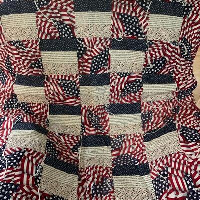 Patriotic Prayer Knot Quilt