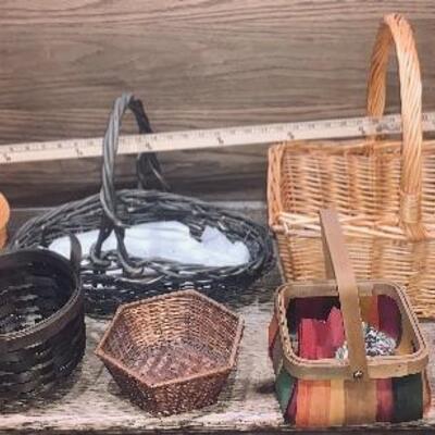 A Lot of Wicker Baskets