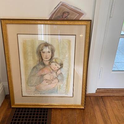 Edith Hibel Artist Proof