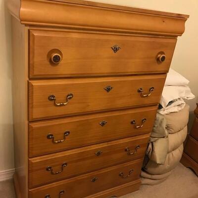 chest of drawers $149
34 1/2 X 16 X 51 1/2