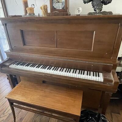 Player  Piano with rolls $500
Works great !!!!  Fabulous find !!!  