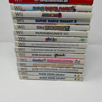 15 Nintendo Wii Games 
