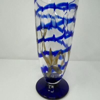 Signed Glass Art Glass By John Burchetta