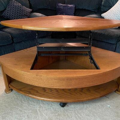 Hammary Fremont Lift Top Wedge Cocktail Table - Discontinued 
