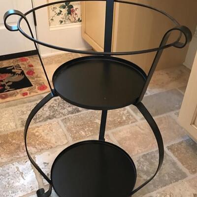 metal plant stand $35