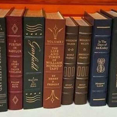 PST071 - Rare Easton Press Library of Presidents of the United States 16 Volumes