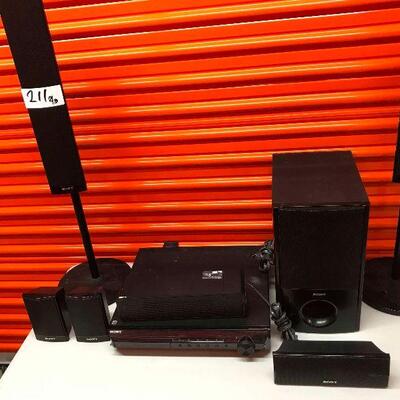 PST511 - Sony DVD Home Theatre and Surround Sound System