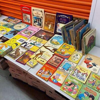 PST060 - Huge Lot of Vintage Children's Books - See Photos & Description for Titles & Authors