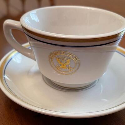 US Navy logo cup & Saucer