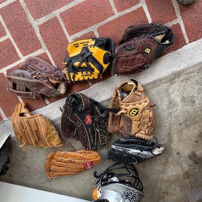 Assorted Little League Baseball Gloves