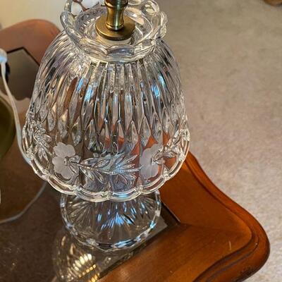 Crystal Boudoir Lamp