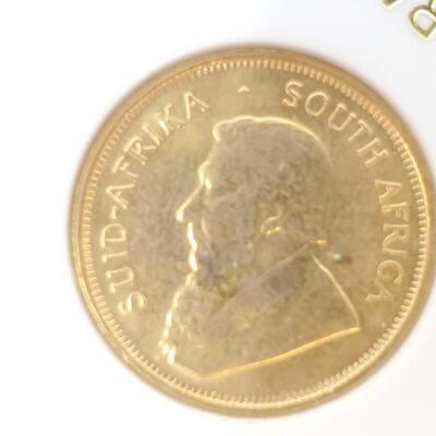 #1506 â€¢ 1/4 Rand Gold South African Coin