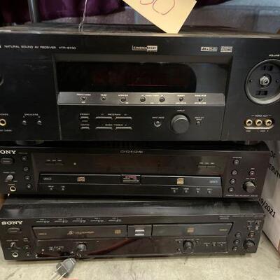 650	

Yamaha Natural Sound AV Receiver HTR-5740 And More
Also Includes Sony CD/CD-R/CD-CW And More