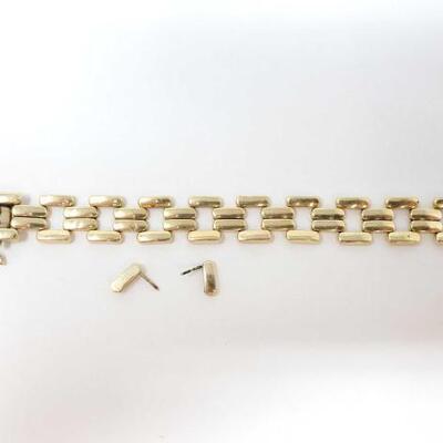 #1030 â€¢ 14k Gold Bracelet 20.1g