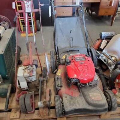 472	

Troy-Bilt Gas Powered Lawmower And Gas Powered Edger
Troy-Bilt Gas Powered Lawmower And Gas Powered Edger