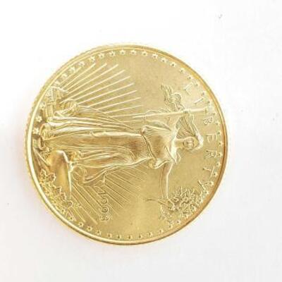 #1508 â€¢ 1/4 oz 1993 Liberty Gold Coin