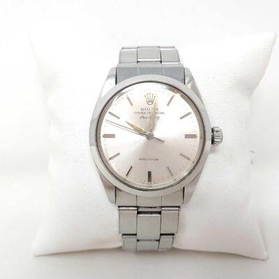 #1390 â€¢ Rolex Oyster Perpetual Air King Precision Wrist Watch with Certificate