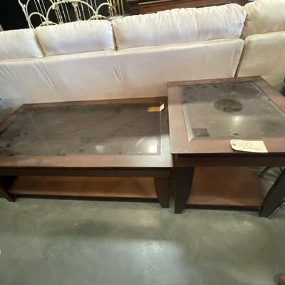 #882 â€¢ Coffee Table and End Table
