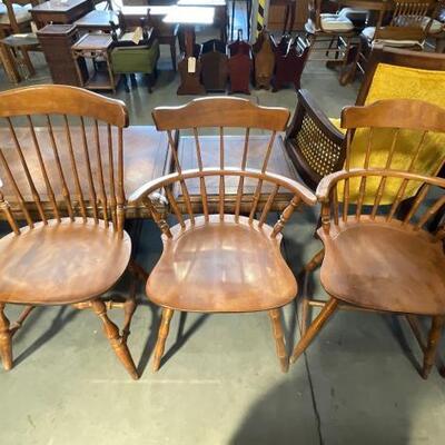 545: Wood Chairs 