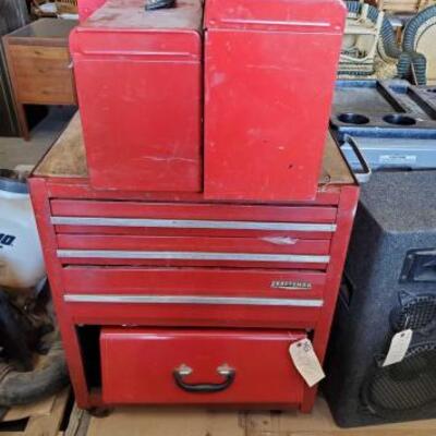 476	

4 Craftsman Tool Boxes And Tools
Ranging In Size From Approx: 26