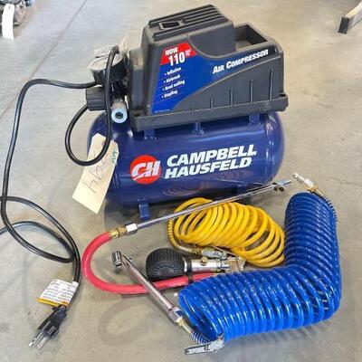 394	

Campbell Hausfeld Air Compressor And Accessories
Campbell Hausfeld Air Compressor And Accessories