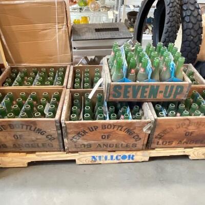 #3658 â€¢ 7 Crates Of Seven Up Bottling Co. Of Los Angeles