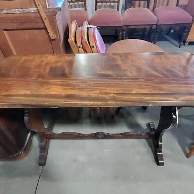 #3508 â€¢ Wooden Entry Way Table