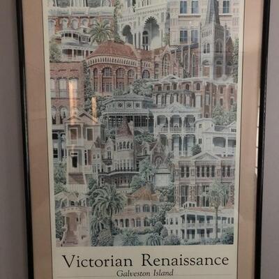 Galveston island 'Victorian Renaissance' Poster