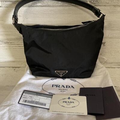Authentic Prada Hand Bag with COA