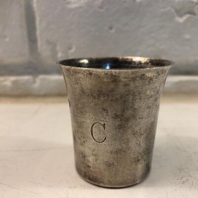 Sterling Silver Tiny Cup is  31.8 g, tl weight